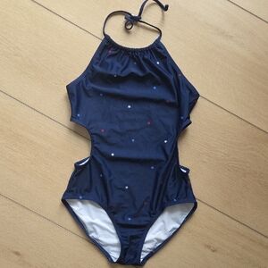 Old Navy Kids Navy Starry One Piece Swimsuit
